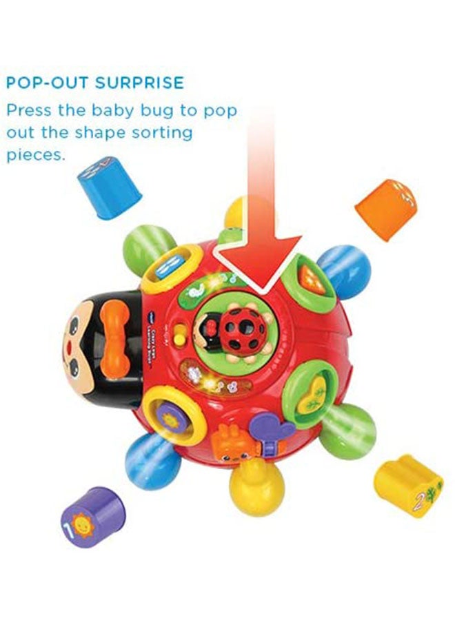 vtech Crazy Legs Learning Bug Toy for 12-36 Months - VT80-522303 9.7x17.8x19cm  - Image 3