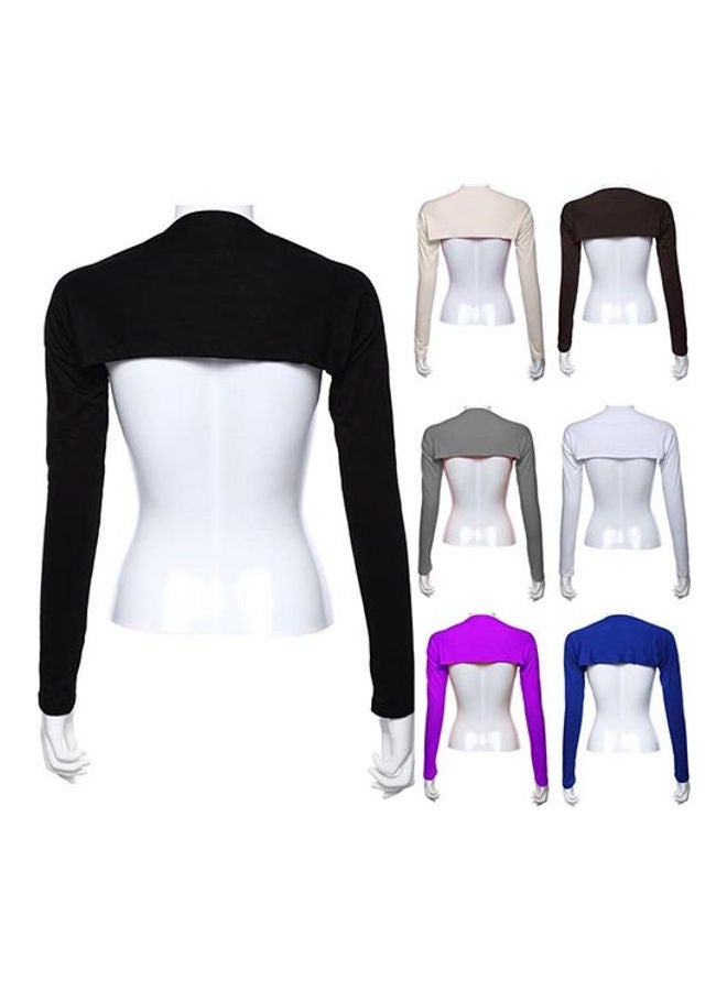Generic - Women's Modal Cotton Muslim Hijab Islamic One Piece Shoulder Sleeve Arm Cover Pink - Image 1