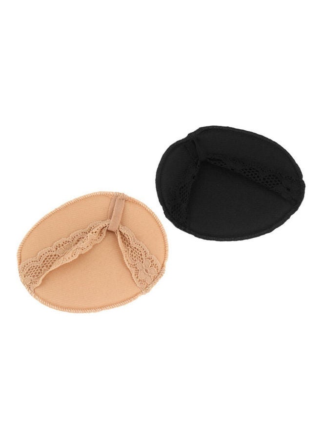 Soft Thickened High Heels Forefoot Cushions Anti Slip Shoes Insole Pad Foot Care Black - Image 5