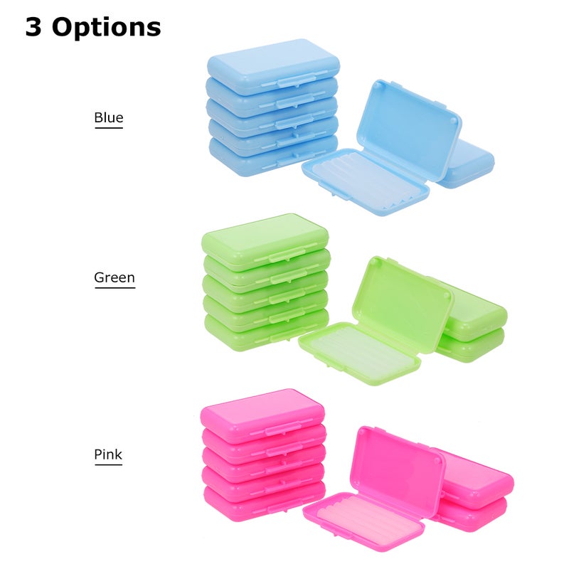 Generic 10 Piece Oral Care Dental Teeth Wax Kit Of 5 Strips Green 11 X 4 X 9cm  - Image 3
