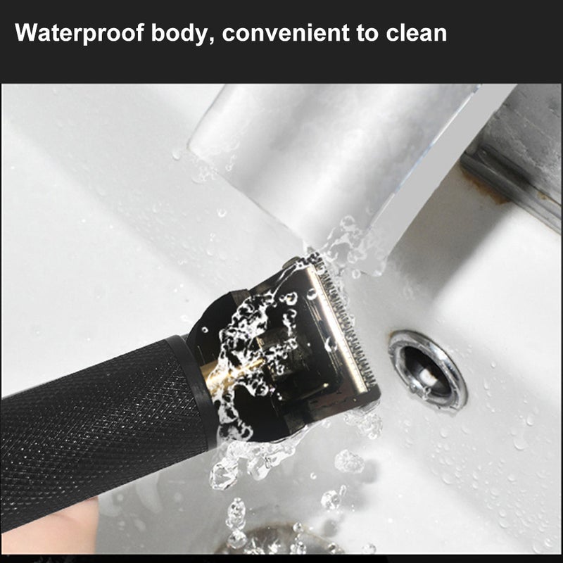 Professional Rechargeable Electric Hair Trimmer Kit Bronze 23 X 4.5 X 9.7cm - Image 4