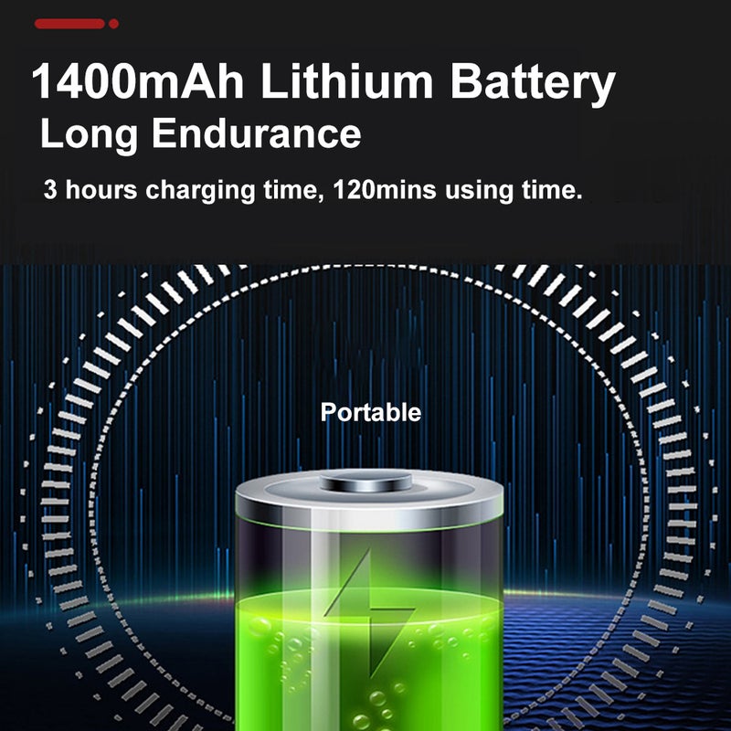 Professional Rechargeable Electric Hair Trimmer Kit Bronze 23 X 4.5 X 9.7cm - Image 5