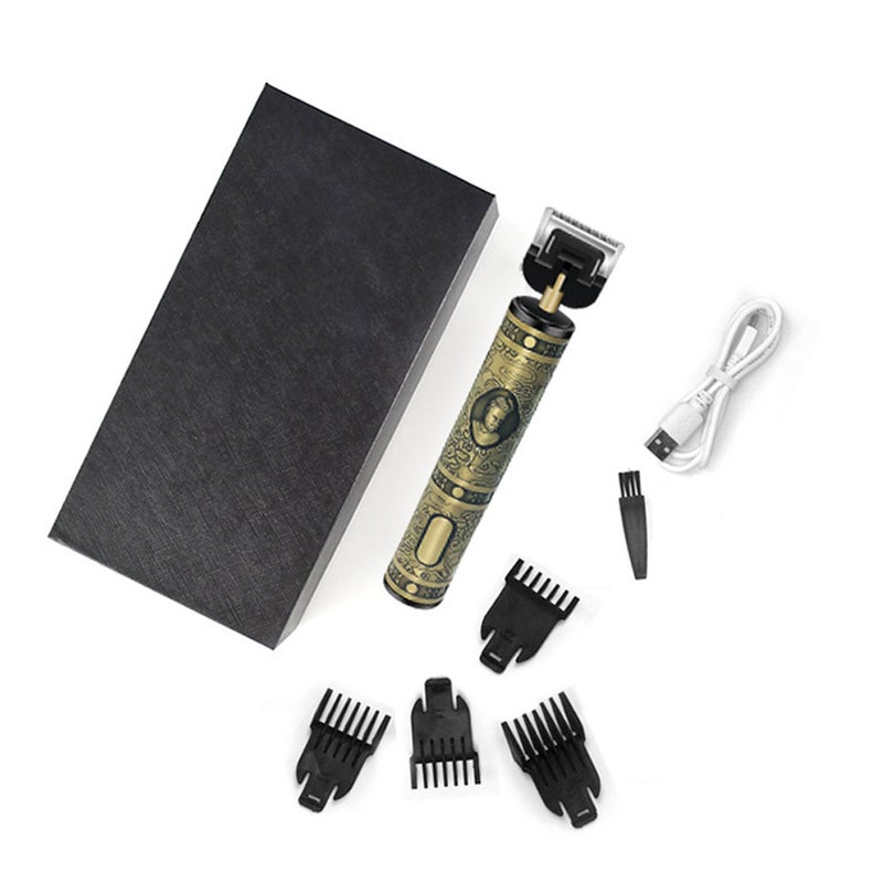 Generic - Professional Rechargeable Electric Hair Trimmer Kit Gold 23 X 4.5 X 9.7cm - Image 1