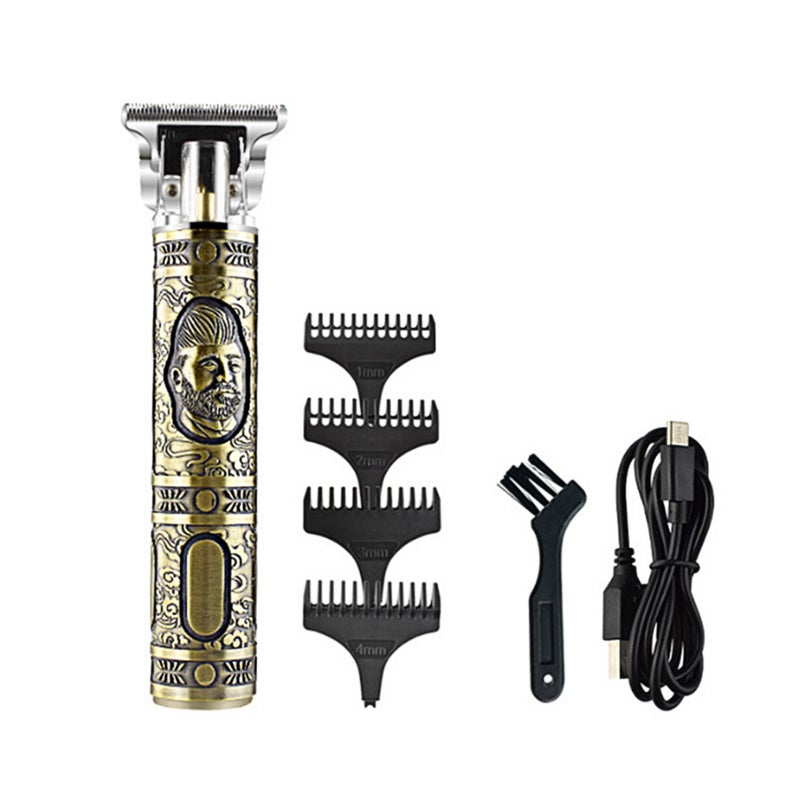 Multifunctional Household Electric Hair Trimmer Set Tan 19 X 5.8 X 15.5cm - Image 1