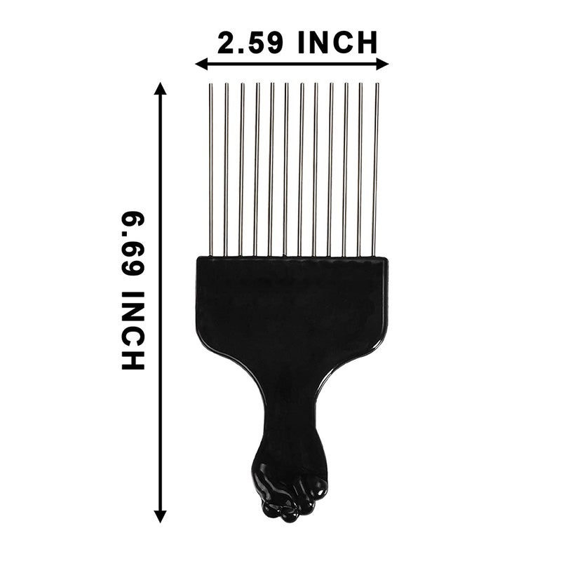 Hair Brush Sponge with Big Holes Red 22 X 5.5 X 15cm - Image 3