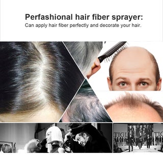 Hair Thickening Fibers Applicator Spray Black 11 X 6 X 6cm - view 5