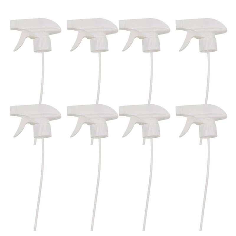 Generic 8 Piece Mist Spray Replacement Trigger White 30 X 3.5 X 20cm - Image 1