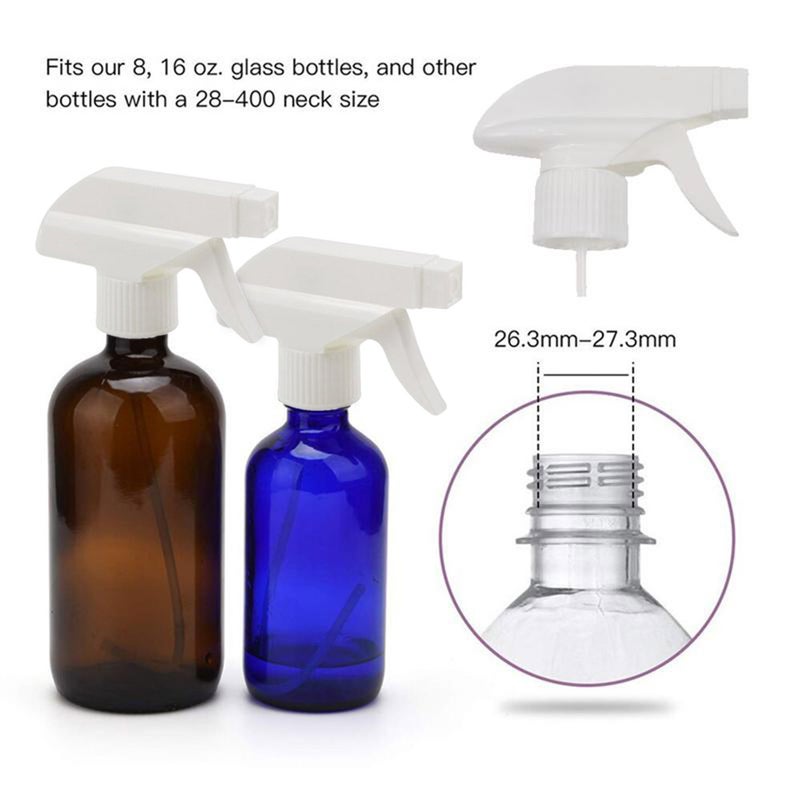 Generic 8 Piece Mist Spray Replacement Trigger White 30 X 3.5 X 20cm - Image 5