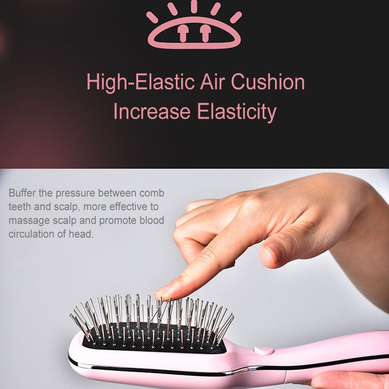 Generic Electric Magnetic Massage Hair Comb Black 24.5 X 6 X 7.5cm  - Image 2