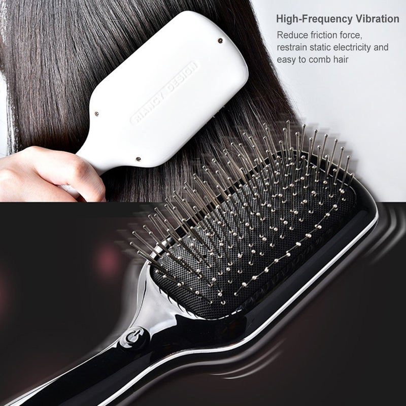 Generic Electric Magnetic Massage Hair Comb White 24.5 X 6 X 7.5cm  - Image 4