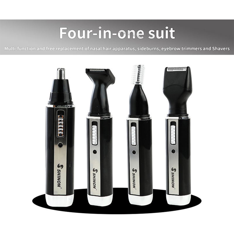 Generic Multi-function Electric Nose Hair And Eyebrow Trimmer Kit black 20 X 4 X 13cm  - Image 5