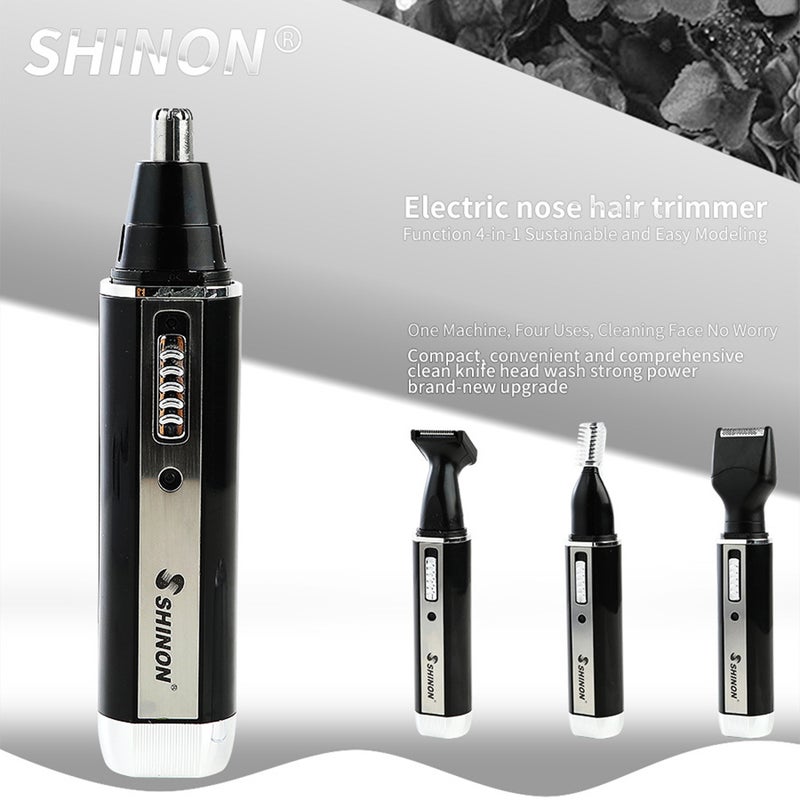Generic Multi-function Electric Nose Hair And Eyebrow Trimmer Kit black 20 X 4 X 13cm  - Image 4