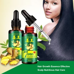 Clothes of skin Effective Scalp Nutritious Hair Growth Essence Oil Green 30ml  - Image 5