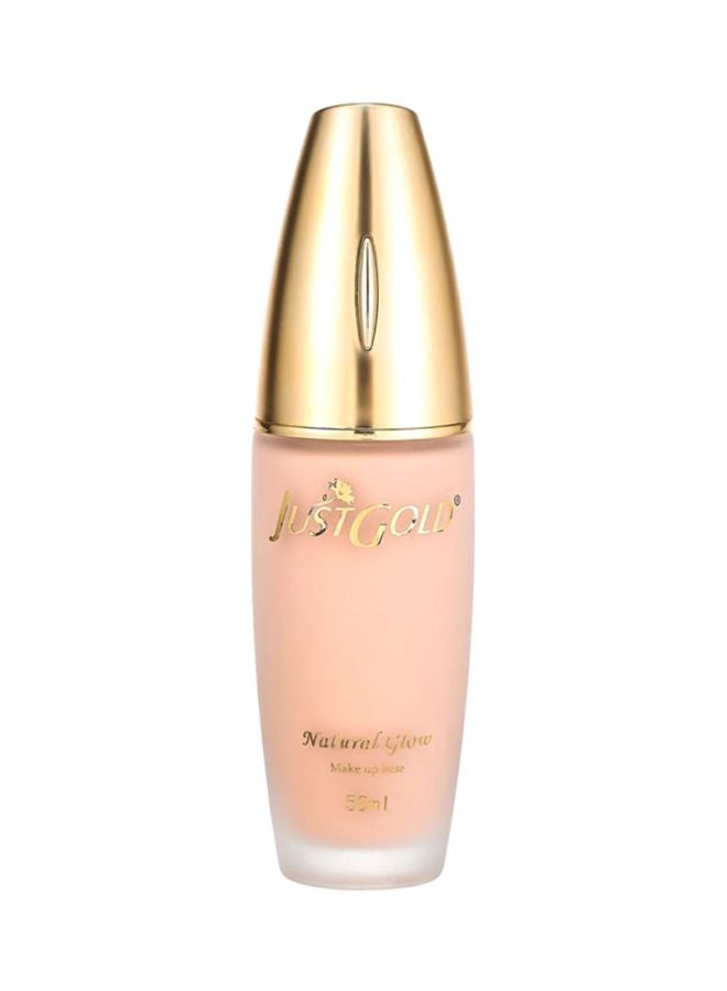 JUST GOLD Natural Glow Face Foundation 03 Beige  - Image 1