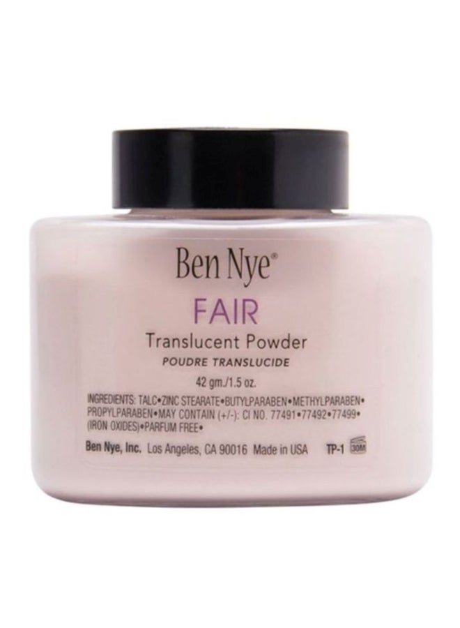 Ben Nye Fair Translucent Powder Beige - Image 1