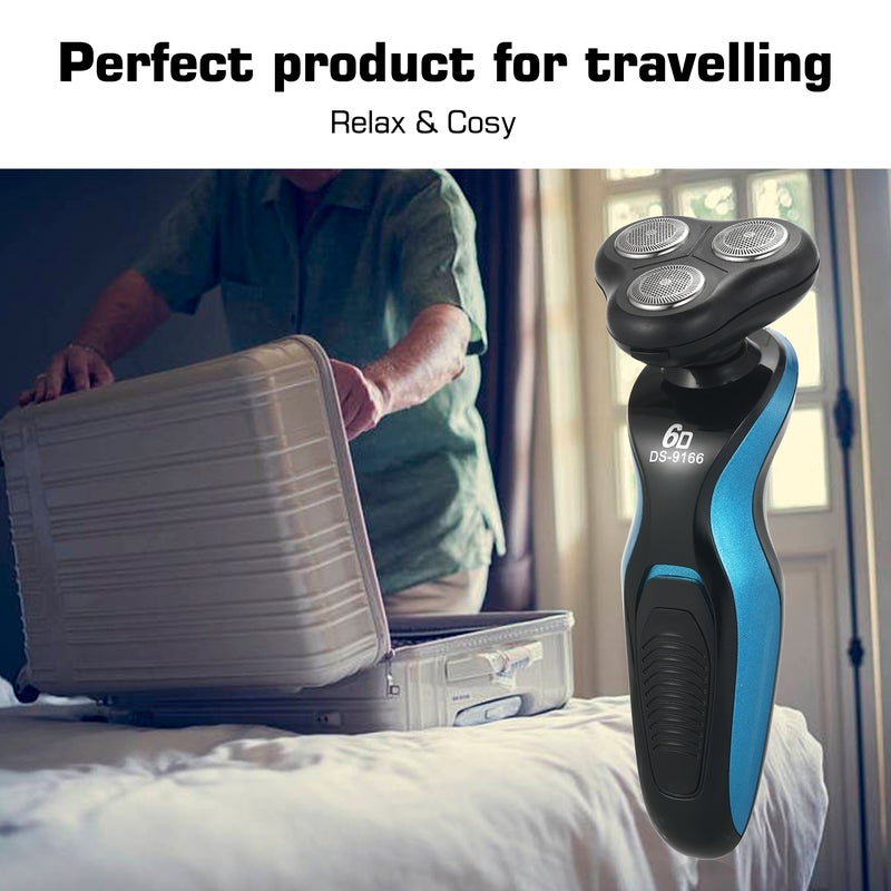 3 In 1 Multi-Function Electric Bald Men's Hair Trimmer Black 18.8 x 7.4 x 9.7cm - Image 3