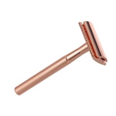 Generic Stainless Steel Double Edge Shaving Razor Rose Gold 13.4 x 4 x 6.5cm  - Image 2