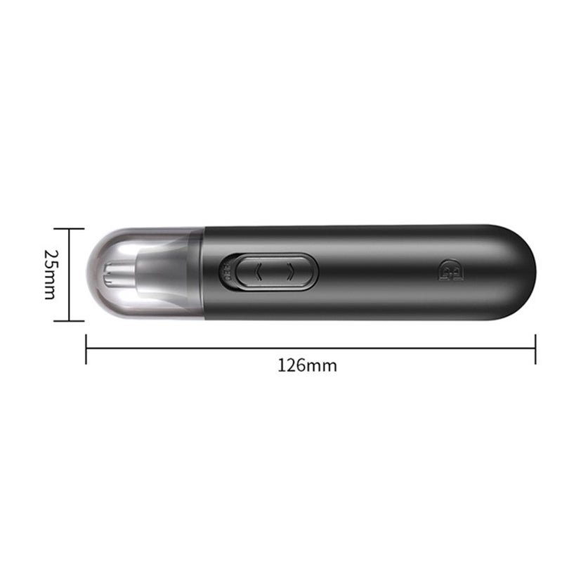 Generic Electric Nose Hair Trimmer Black 16 x 3 x 5cm  - Image 2