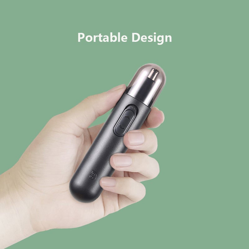 Generic Electric Nose Hair Trimmer Black 16 x 3 x 5cm  - Image 3