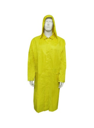 Solid Raincoat Yellow