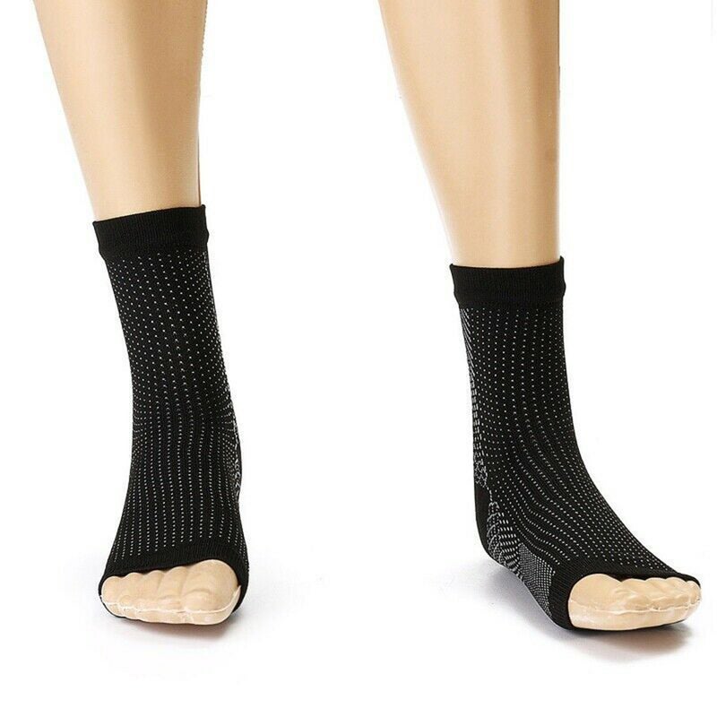 1 Pair Arch Support Socks Black 20 x 1 x 10cm - Image 3