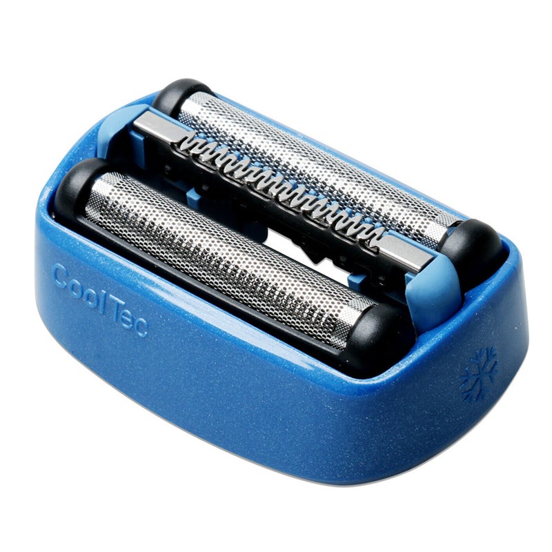 Shaver Foil H-ead Cassette For B-raun CoolTec CT2s CT2cc CT3cc CT4s CT4cc Blue 6.1 x 2.6 x 4.2cm