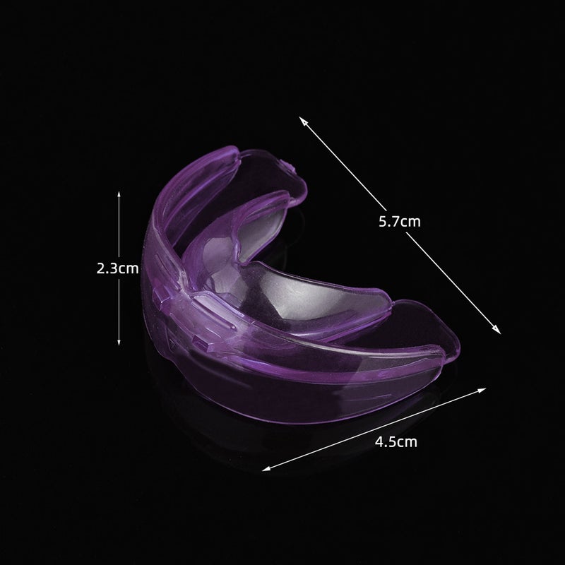 Silicone Corrector Mouth Guard Purple 5.7 x 2.3 x 4.5cm - Image 2