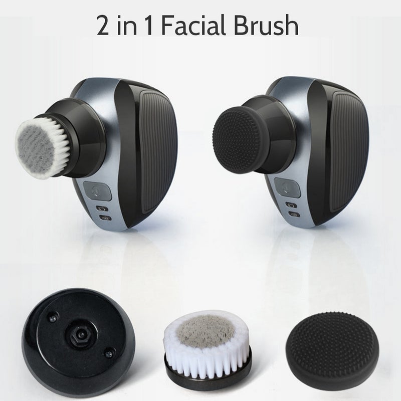 Generic 5 Heads Electric Multifunctional Bald Shaving Trimmer Light blue 20 x 10 x 15cm  - Image 4