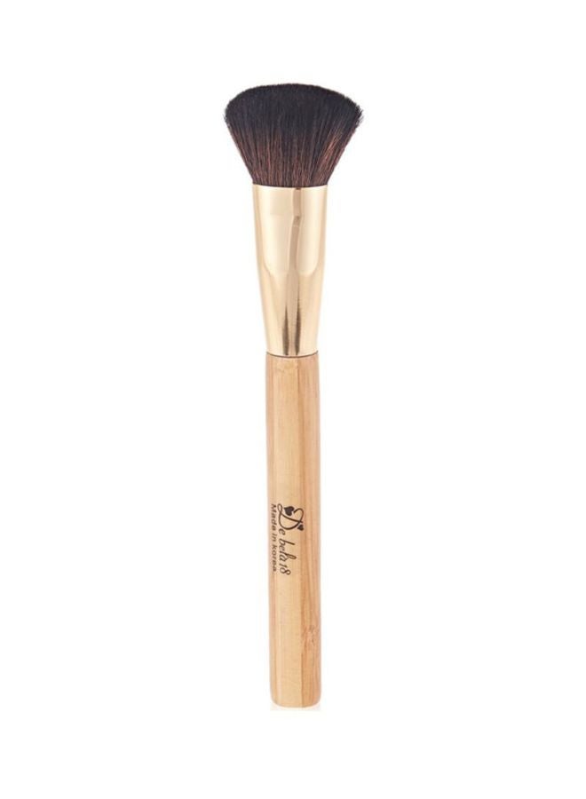 De Bela 18 Blusher Brush Gold/Brown/Beige  - Image 1