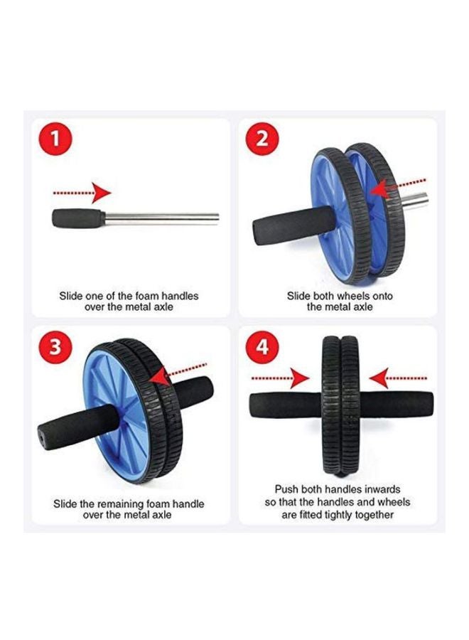 Umiwin - Wheeled Abdominal Press Wheel Roller 22x18cm - Image 1