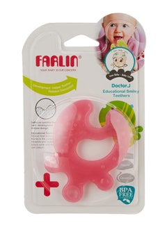 FARLIN Educational Uniquely Shaped Teether, 0+Months - Pink  - Image 2