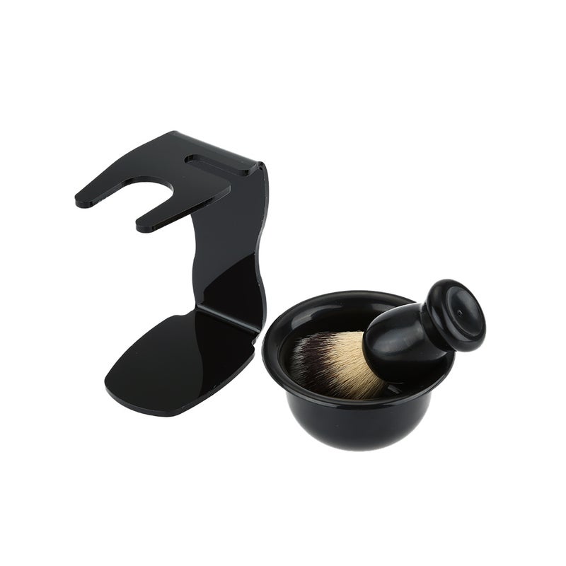 3 In 1 Shaving Brush Kit Black 10X9X9cm - Image 4