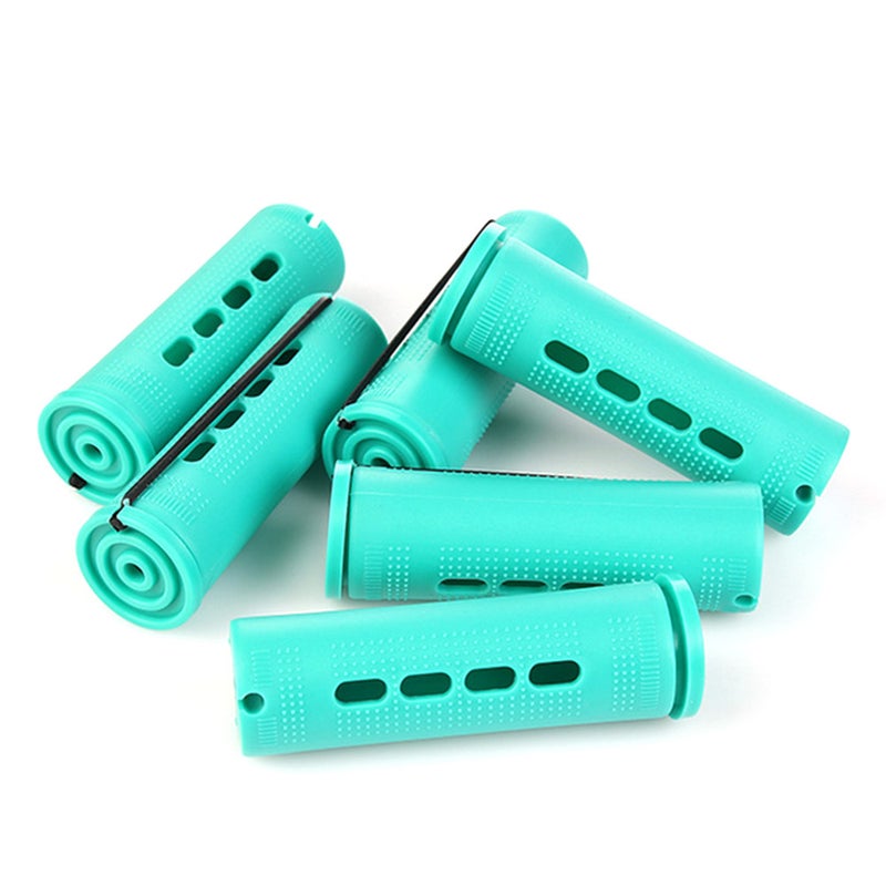 طقم قضبان بيرم للشعر مع غطاء مكون من 48 قطعة متعدد الألوان 15X5X7سم - Image 2