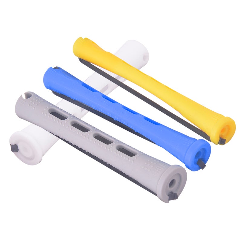 طقم قضبان بيرم للشعر مع غطاء مكون من 48 قطعة متعدد الألوان 15X5X7سم - Image 5