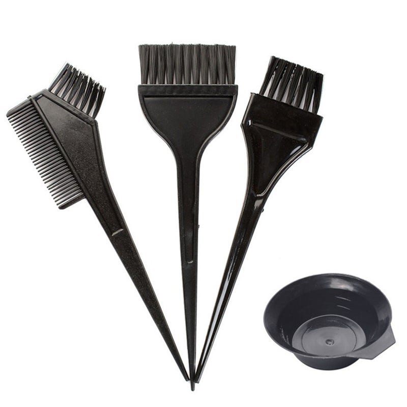 طقم صبغة تلوين مكون من 4 قطع أسود 25X6X20سم - Image 1