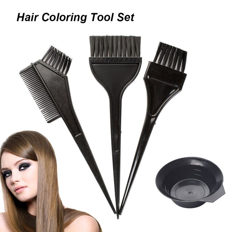 طقم صبغة تلوين مكون من 4 قطع أسود 25X6X20سم - Image 5