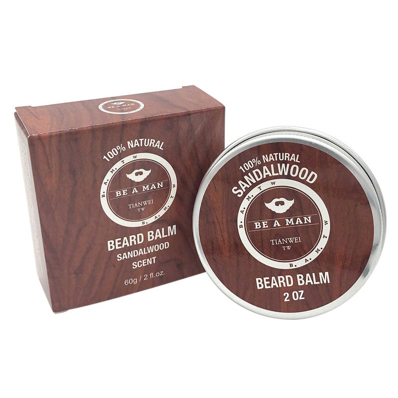 Generic - 6-Piece Beard Grooming Care Kit For Men Brown 21.5X4X12.5cm - Image 1