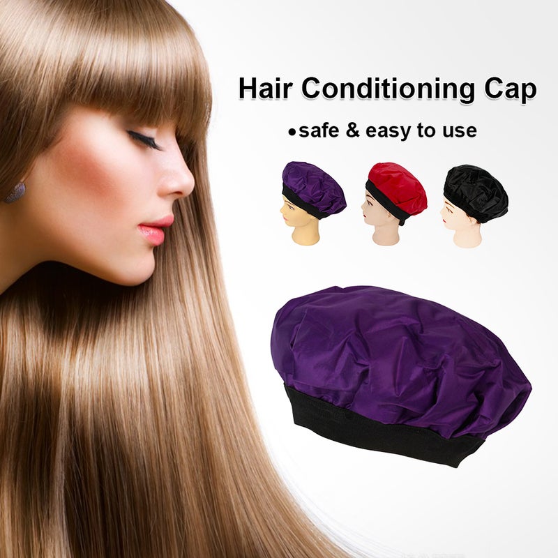 Generic Hair Conditioning Hat Cap Purple 26X4X24cm - Image 4
