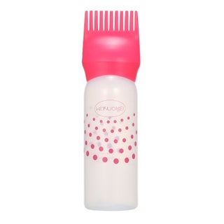Hair Dyeing Coloring Applicator Bottles Root Comb Pink 17X4.5X4.5cm - v1604072049/N41446475A_1