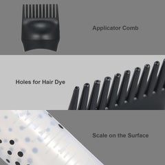 Generic Hair Dyeing Coloring Applicator Bottles Root Comb Pink 17X4.5X4.5cm  - Image 2