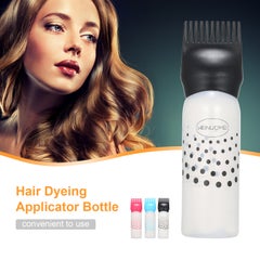 Generic Hair Dyeing Coloring Applicator Bottles Root Comb Black 17X4.5X4.5cm  - Image 2