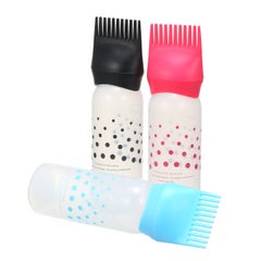 Generic Hair Dyeing Coloring Applicator Bottles Root Comb Black 17X4.5X4.5cm  - Image 3