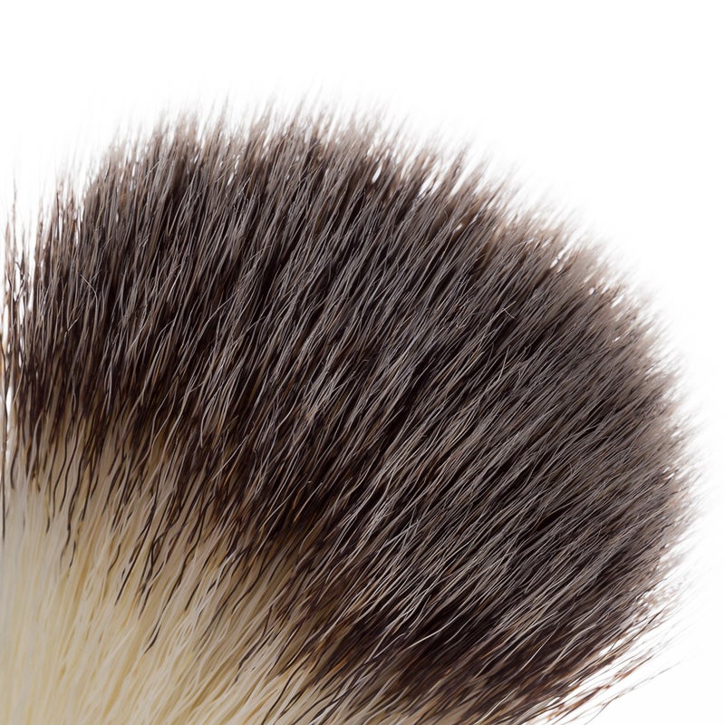 Men's Beard Shaving Brush Beige 11X4X4cm - Image 2