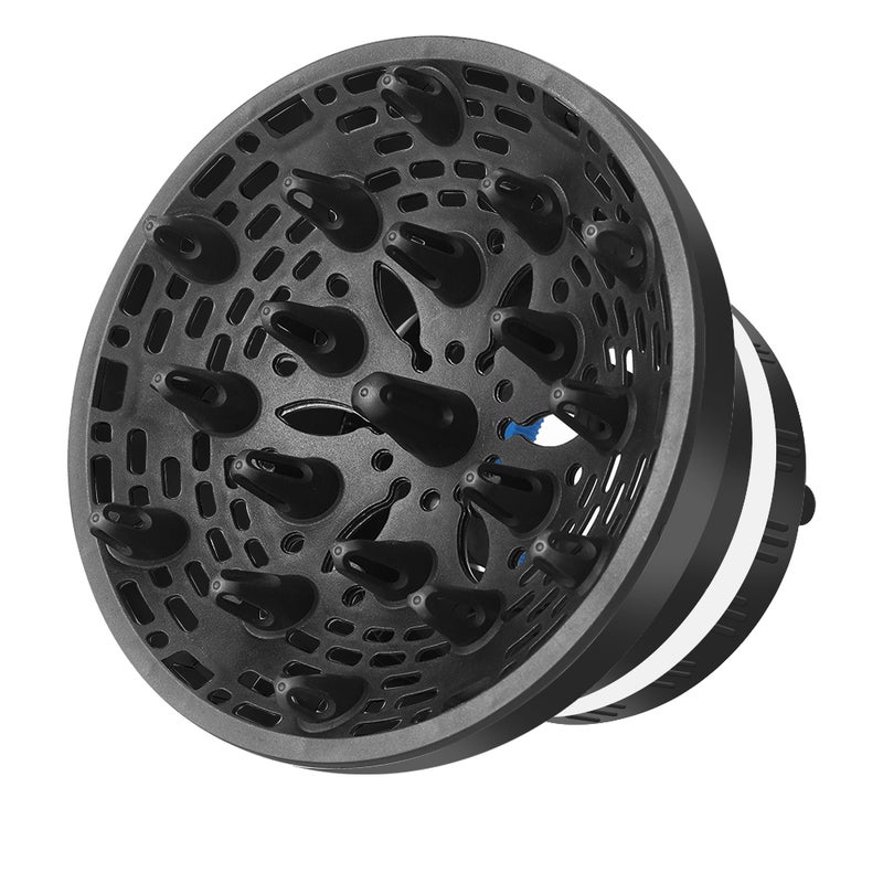 Generic - Universal Hair Dryer Diffuser Black 17X12X17cm - Image 1