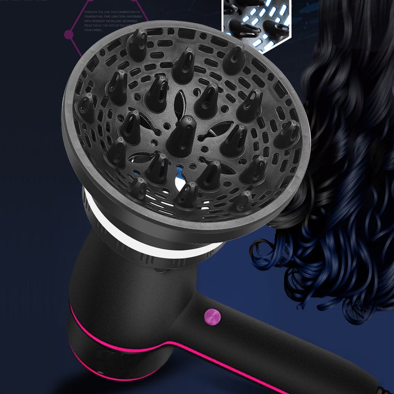 Generic - Universal Hair Dryer Diffuser Black 17X12X17cm - Image 1