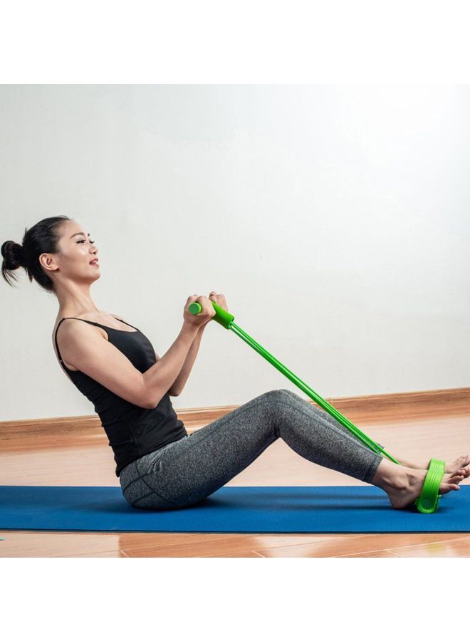 iTelker Multifunctional 2 Tubes Latex Foot Elastic Pull Rope Expander  - Image 3