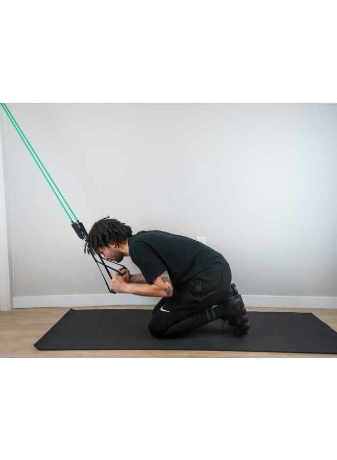 Fitness Resistance Tube With Firm-Grip Handle