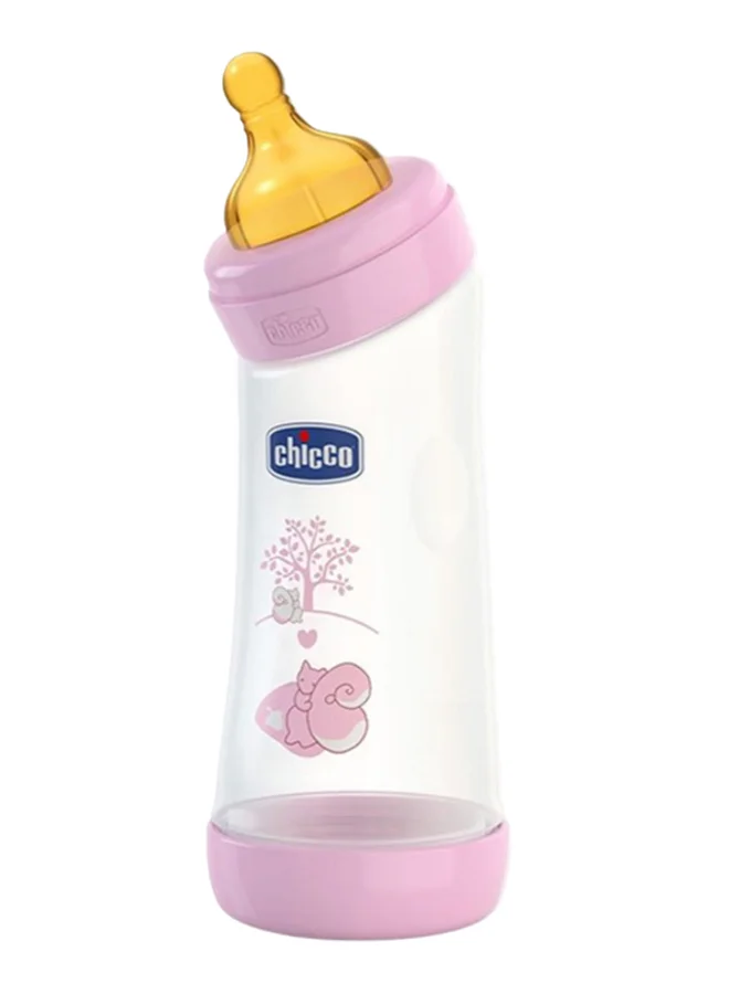 Chicco Angled Nipple Feeding Bottle, 250ml