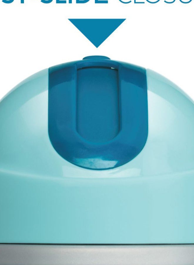 Chicco Insulated Sport Sippy Cup - Blue/Silver - Image 4
