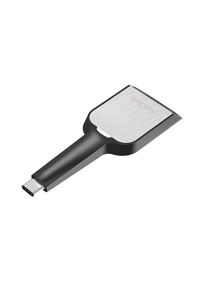 قارئ إكستريم برو لبطاقات SD UHS-II وبمنفذ USB-C أسود/ فضي - v1604078758/N40509023A_1